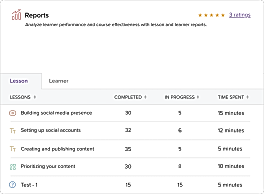 Reports screenshot