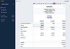 Actual : Budgeting screenshot