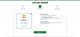 Upload the tracking code to your website