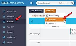 Calendar screenshot
