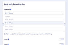 List Monitoring