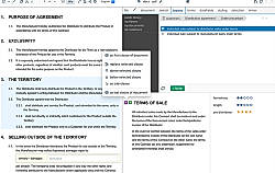 ClauseBase screenshot