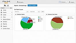 Client Book CRM screenshot
