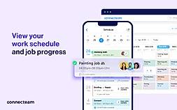 View work schedule and Job Progress