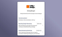 Customized Booking