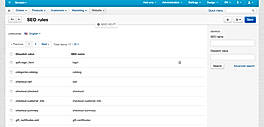 CS-Cart screenshot: Manage SEO rules with CS-Cart