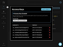 Deviceplane : Access Keys screenshot