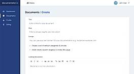Documentator : Create Documents screenshot