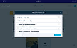 Manage Unlock Rules 2
