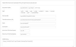 Select Permissions