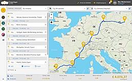 Truck route planner