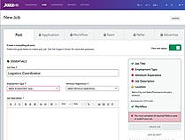 Post a Job Screenshot