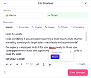 Editshortcut