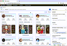 Linqia screenshot