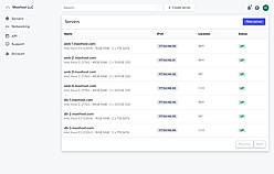 Maxihost screenshot