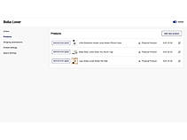 Manage Products and Inventory