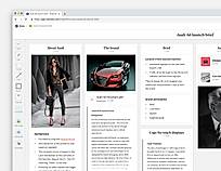 Audi creative notes