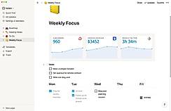 NotionMetrics screenshot