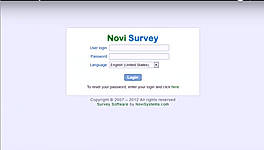 Novi Survey Software