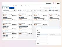 Sales Process with Customizable Stages