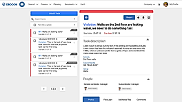 OROCON : Violations /Tasks Screenshot