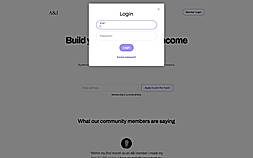 Authentication screenshot