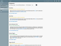pgDash : Diagnostics screenshot