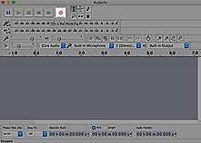 Once you’re ready to go hit the big red button to start recording your show
