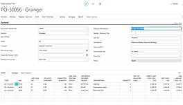 Job Purchasing and Procurement screenshot