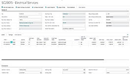 Subcontract Management screenshot