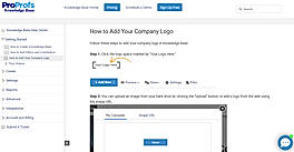 ProProfs Knowledge Base Functions