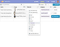 Dashboard screenshot