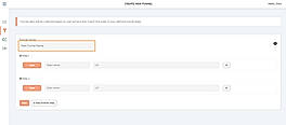 Real time funnels : Adding funnel name screenshot