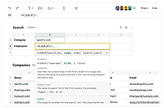 Rows screenshot