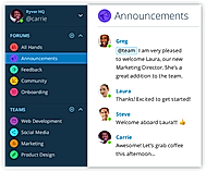 Forums screenshot