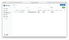 Contacts Dashboard