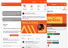 Mobile app header
