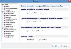 SQL Server Comparison Options