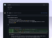 AI code reviews