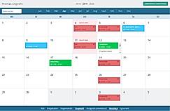 Calendar screenshot