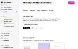 Share Link screenshot