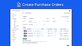 Create Purchase Orders