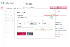 New Ticket