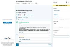Unifize screenshot