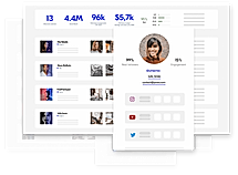 Upfluence screenshot