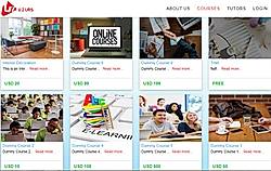U Z LMS : Courses screenshot
