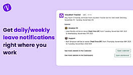 Leave Notifications