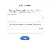 Add a New Screen