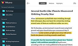 Weava Web App