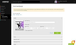 Event Webpage